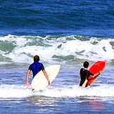 Whangamata and Waihi surfing